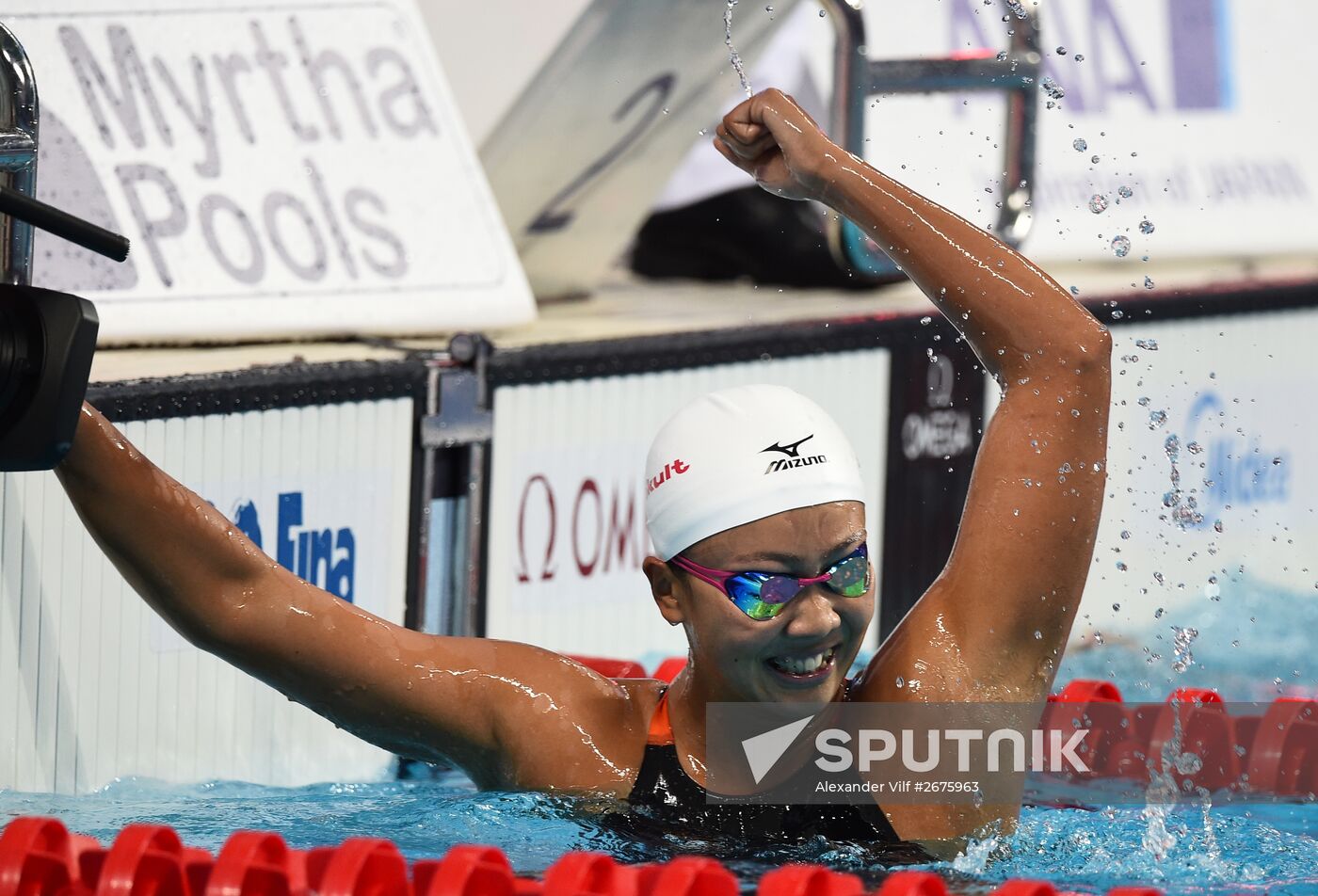 2015 FINA World Championships. Swimming. Day Six. Evening session
