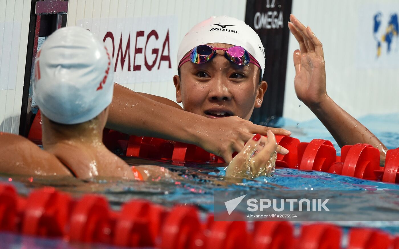 2015 FINA World Championships. Swimming. Day Six. Evening session