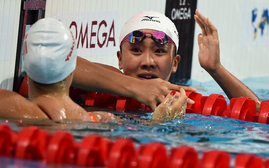 2015 FINA World Championships. Swimming. Day Six. Evening session
