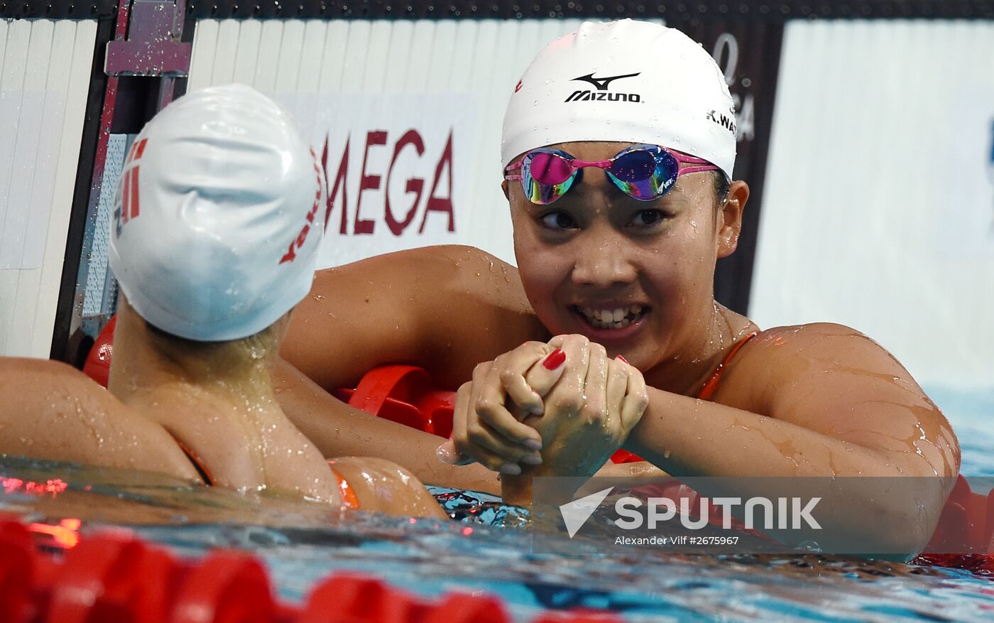 2015 FINA World Championships. Swimming. Day Six. Evening session