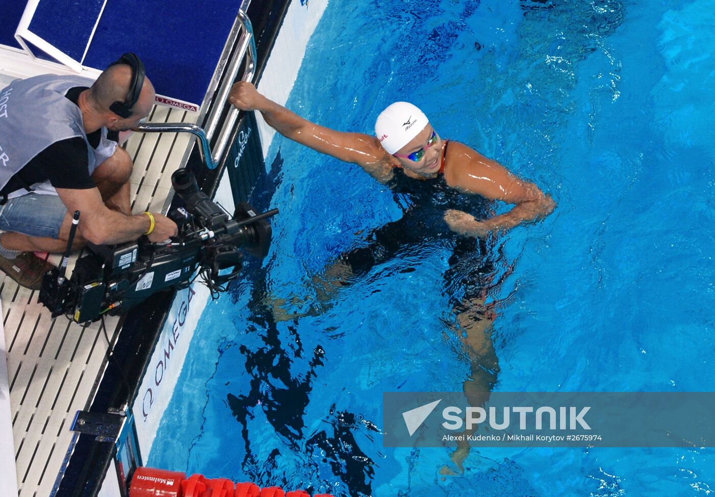 2015 FINA World Championships. Swimming. Day Six. Evening session