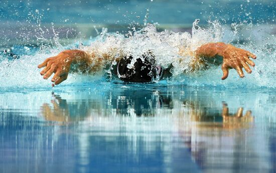 2015 FINA World Championships. Swimming. Day Six. Evening session