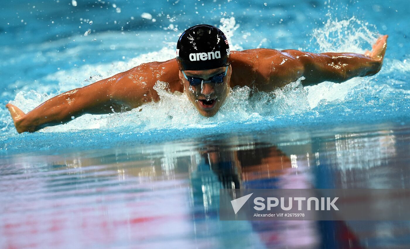 2015 FINA World Championships. Swimming. Day Six. Evening session