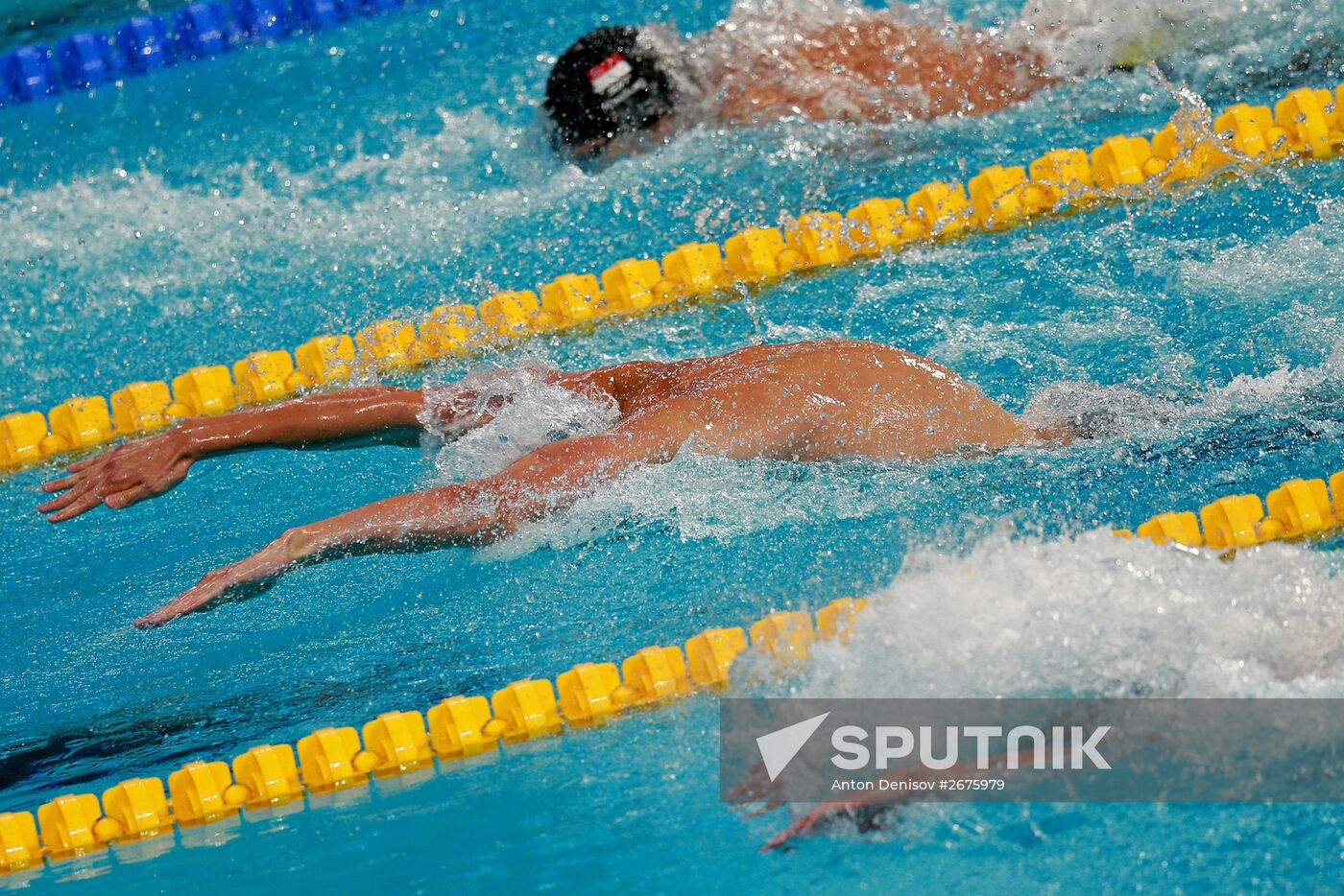 2015 FINA World Championships. Swimming. Day Six. Evening session