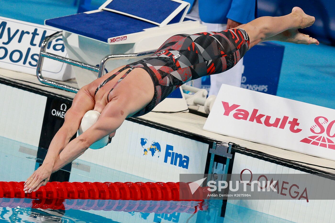 2015 FINA World Championships. Swimming. Day Six. Evening session