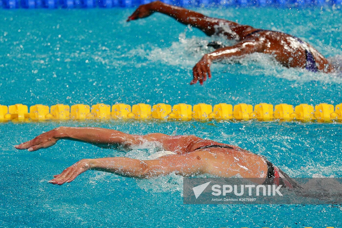 2015 FINA World Championships. Swimming. Day Six. Evening session