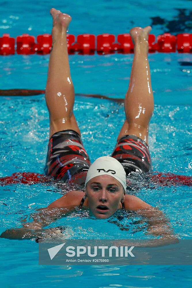 2015 FINA World Championships. Swimming. Day Six. Evening session