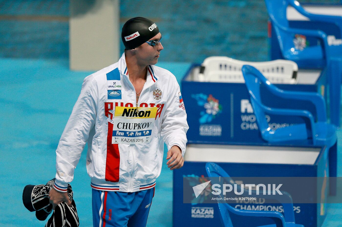 2015 FINA World Championships. Swimming. Day Six. Evening session