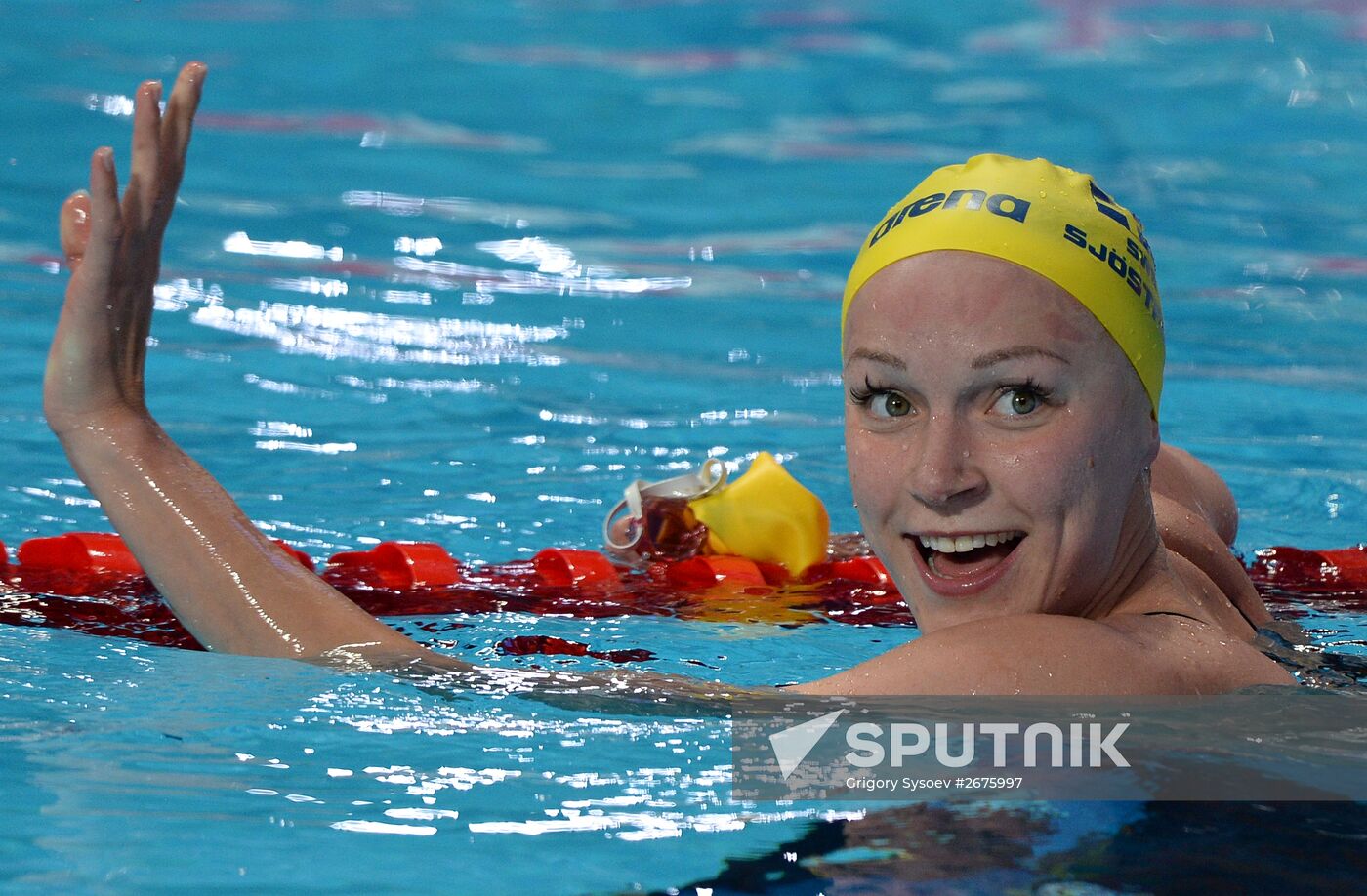 2015 FINA World Championships. Swimming. Day Six. Evening session