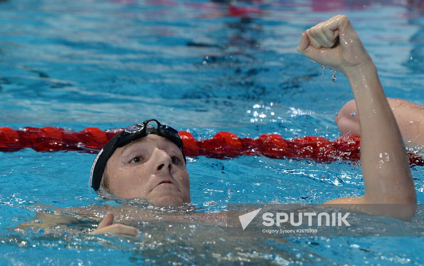 2015 FINA World Championships. Swimming. Day Six. Evening session