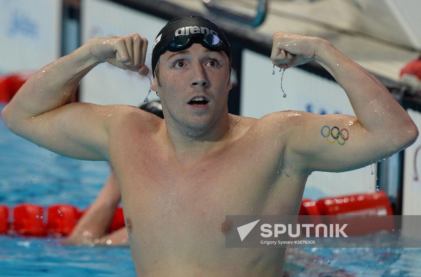2015 FINA World Championships. Swimming. Day Six. Evening session