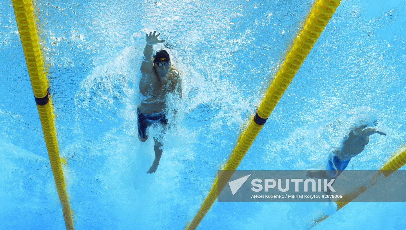 2015 FINA World Championships. Swimming. Day Six. Evening session