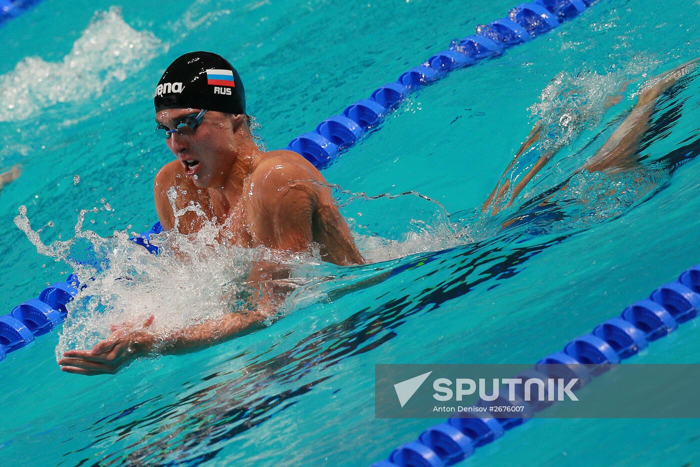 2015 FINA World Championships. Swimming. Day Six. Evening session