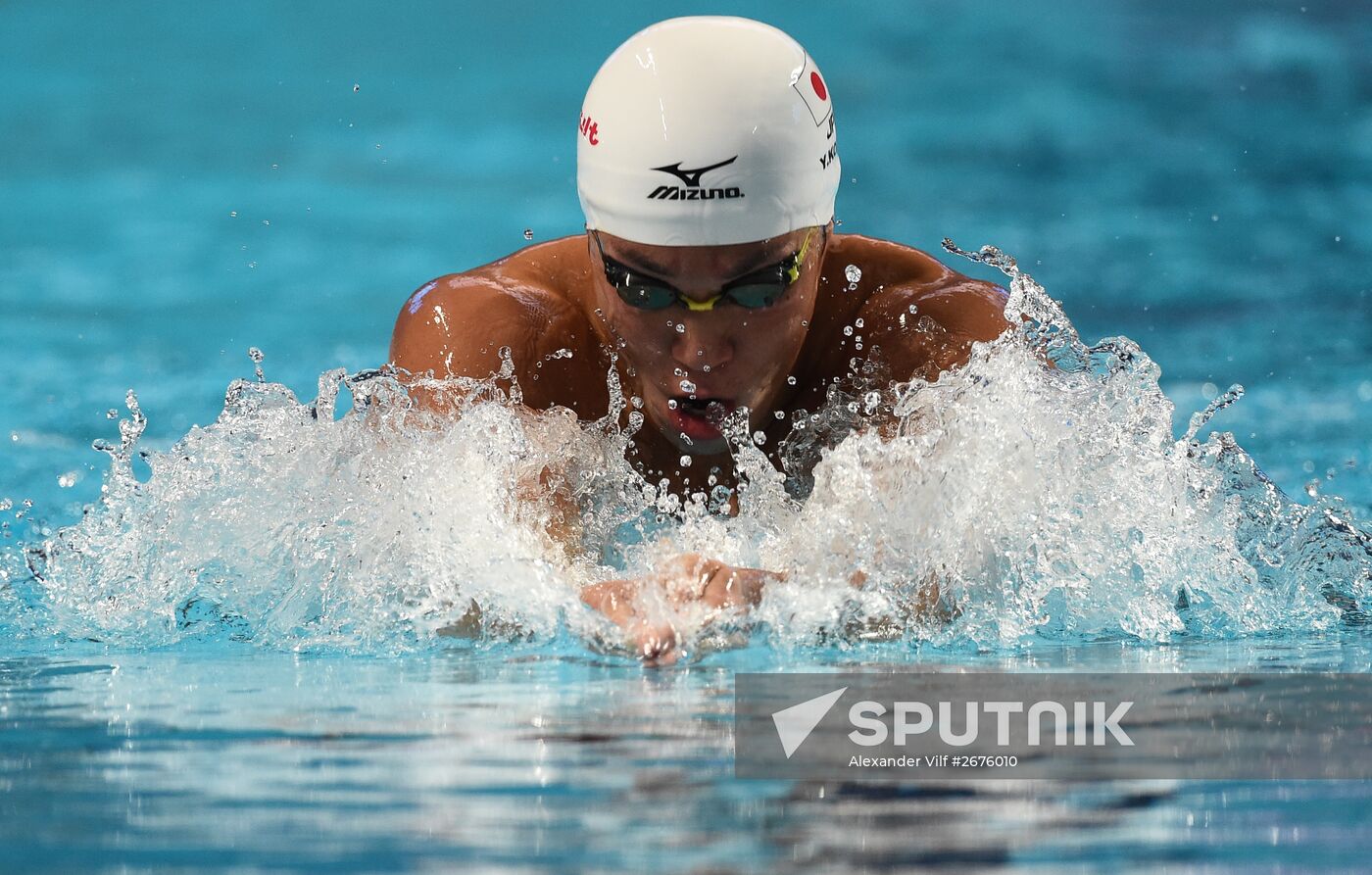 2015 FINA World Championships. Swimming. Day Six. Evening session