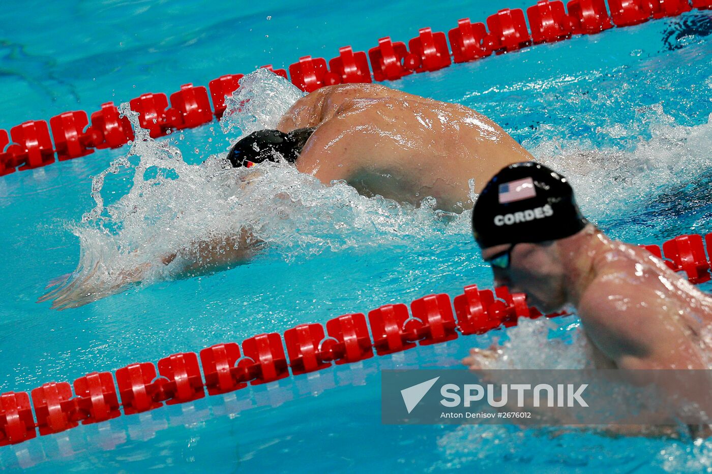2015 FINA World Championships. Swimming. Day Six. Evening session