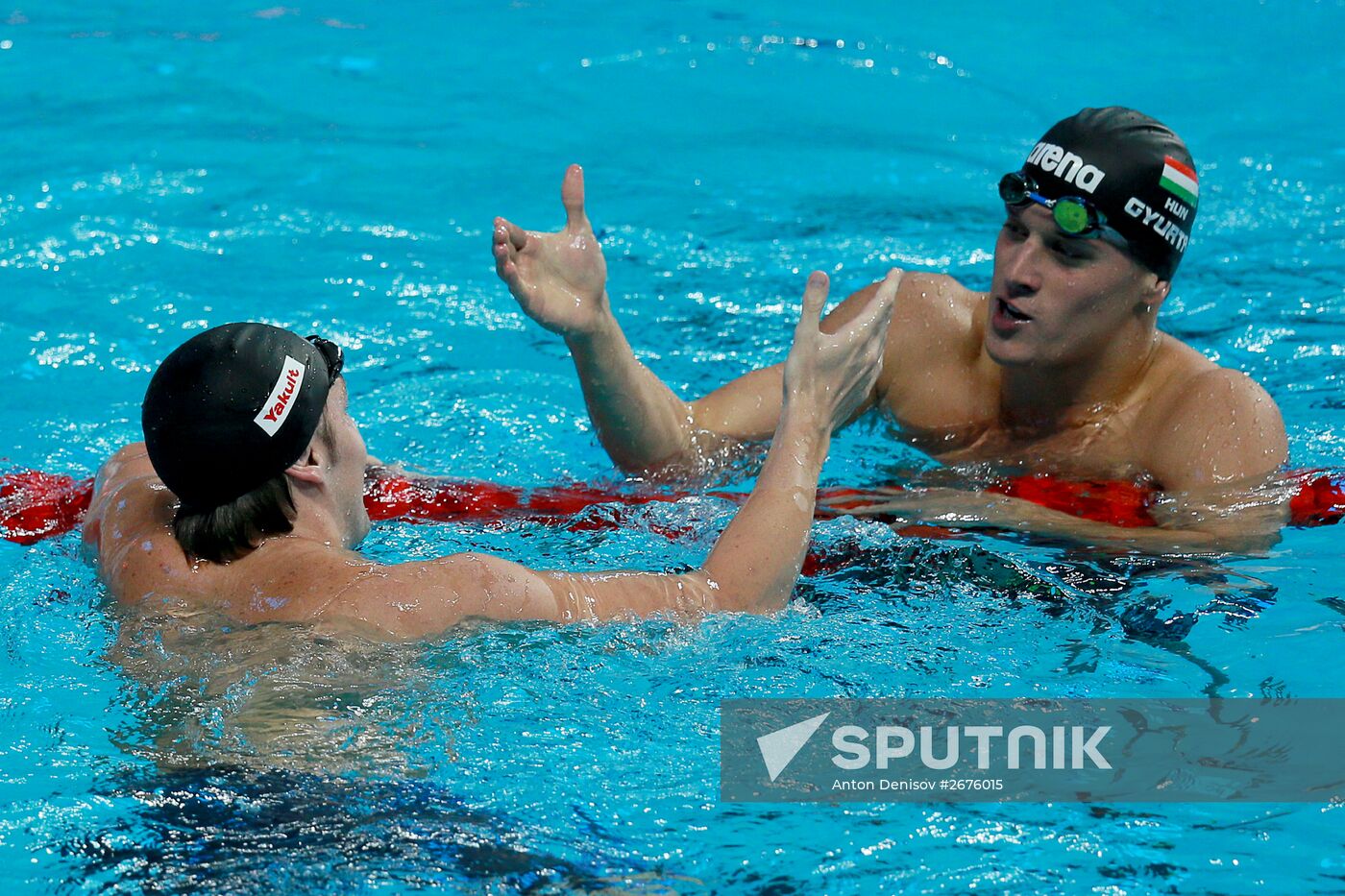 2015 FINA World Championships. Swimming. Day Six. Evening session