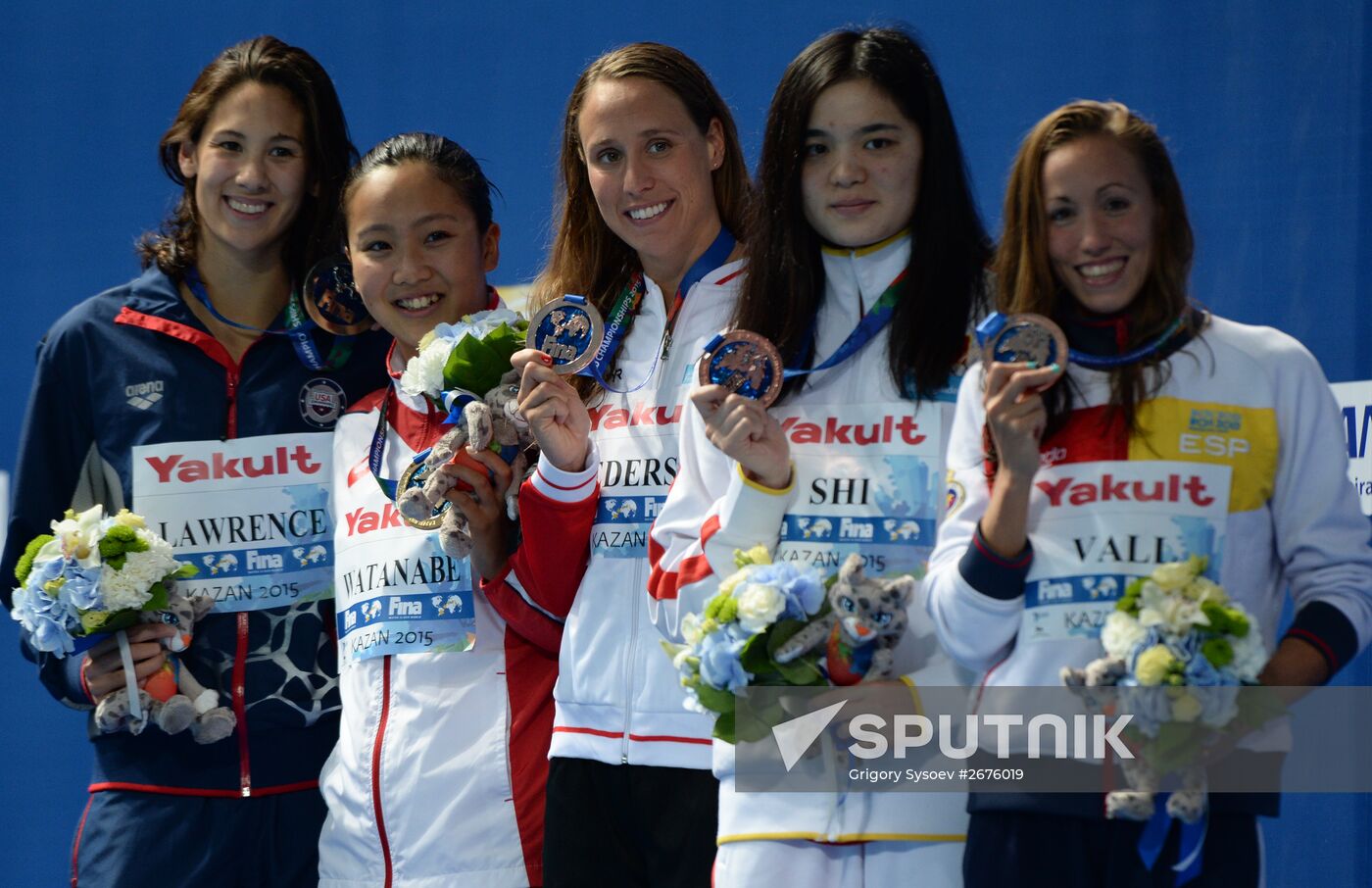 FINA World Championships 2015. Swimming. Day Six. Evening session