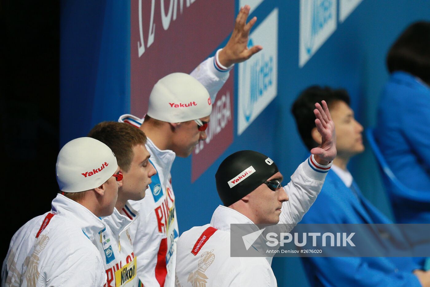 2015 FINA World Championships. Swimming. Day Six. Evening session