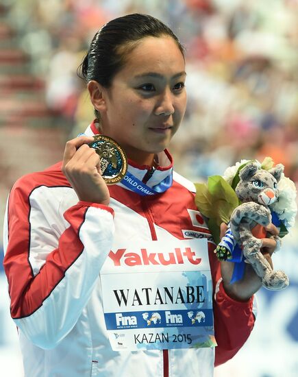 2015 FINA World Championships. Swimming. Day Six. Evening session