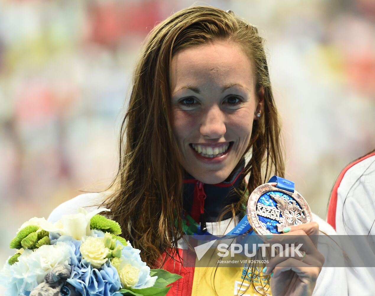 2015 FINA World Championships. Swimming. Day Six. Evening session