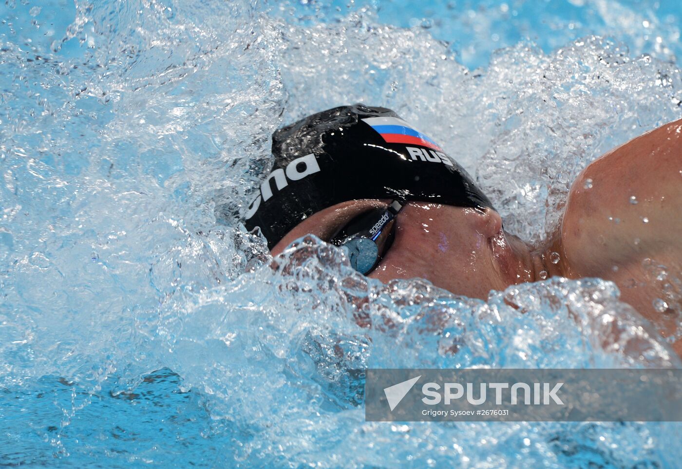 2015 FINA World Championships. Swimming. Day Six. Evening session