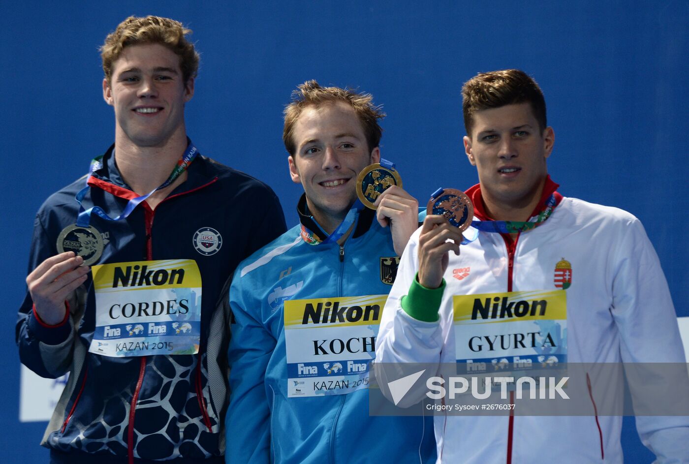 FINA World Championships 2015. Swimming. Day Six. Evening session