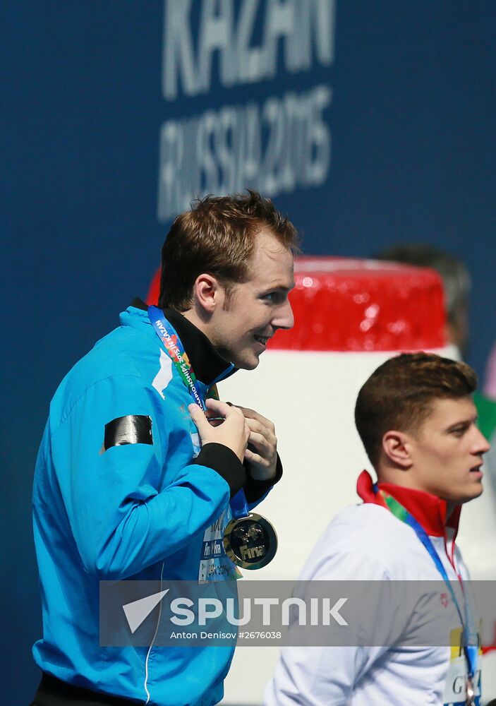 2015 FINA World Championships. Swimming. Day Six. Evening session
