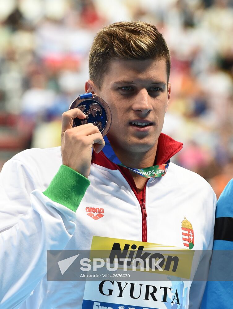2015 FINA World Championships. Swimming. Day Six. Evening session