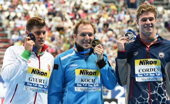 FINA 2015 World Championships. Swimming. Day Six. Evening session