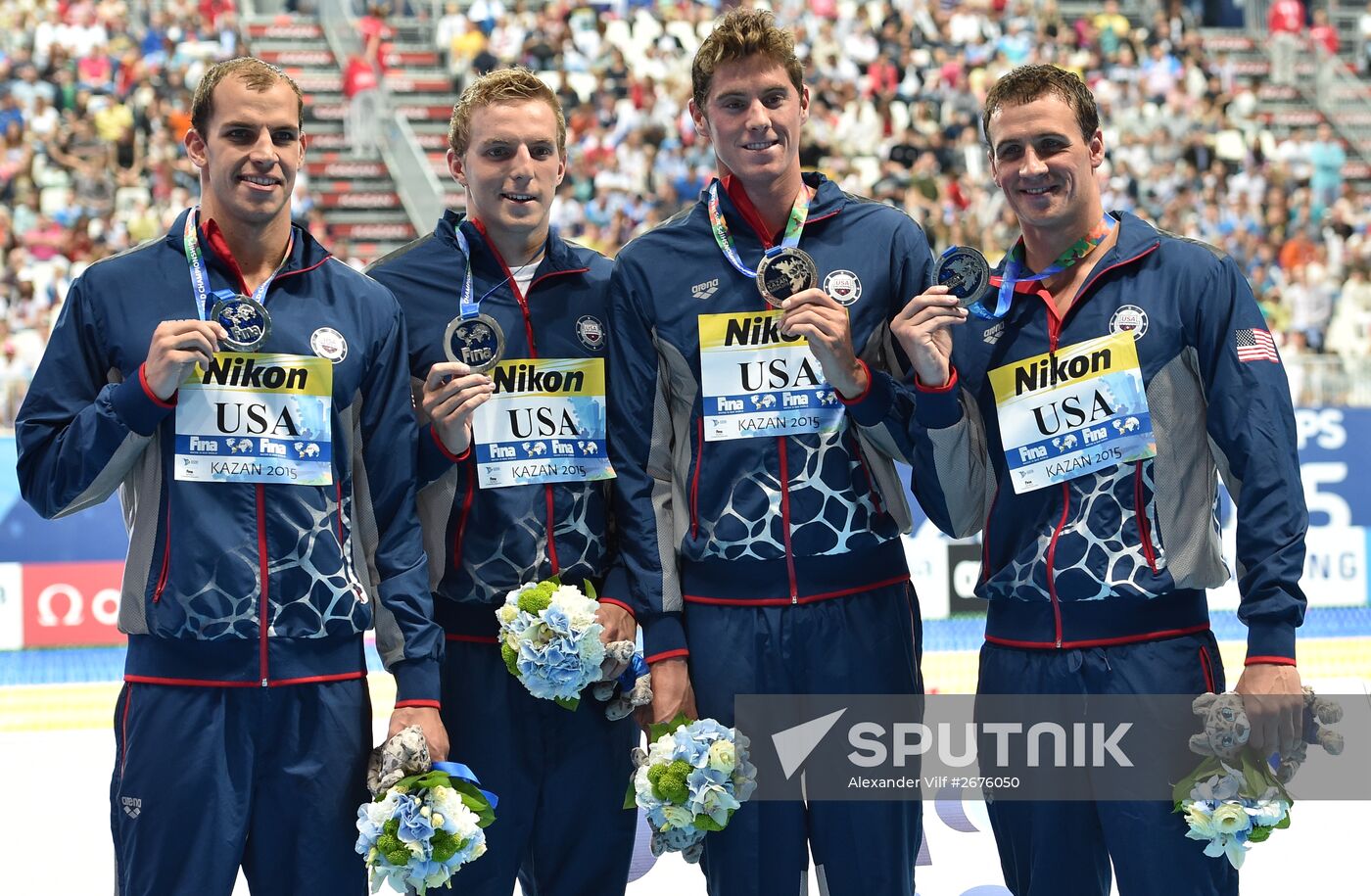 2015 FINA World Championships. Swimming. Day Six. Evening session