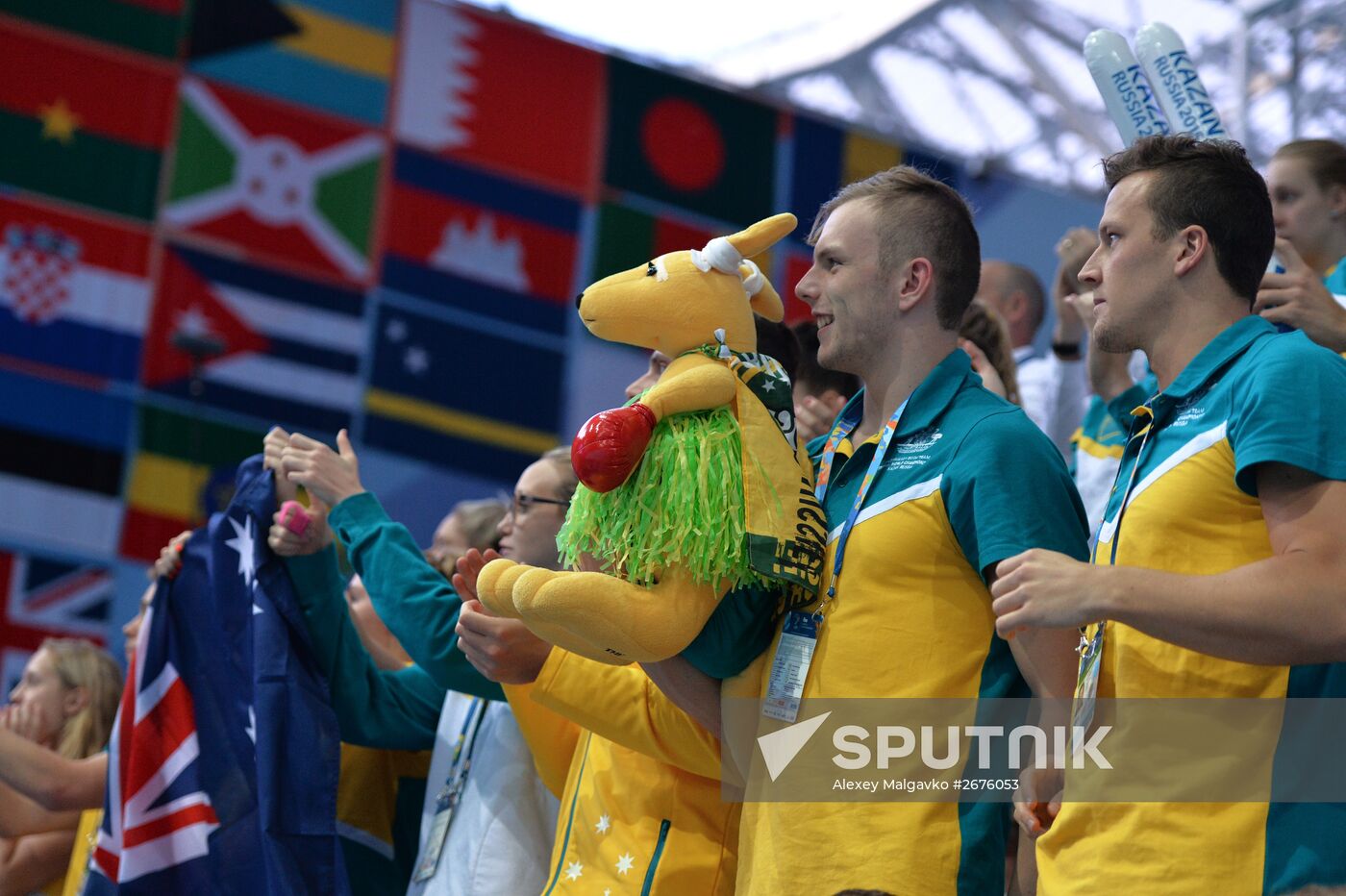 2015 FINA World Championships. Swimming. Day Six. Evening session