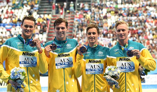 2015 FINA World Championships. Swimming. Day Six. Evening session