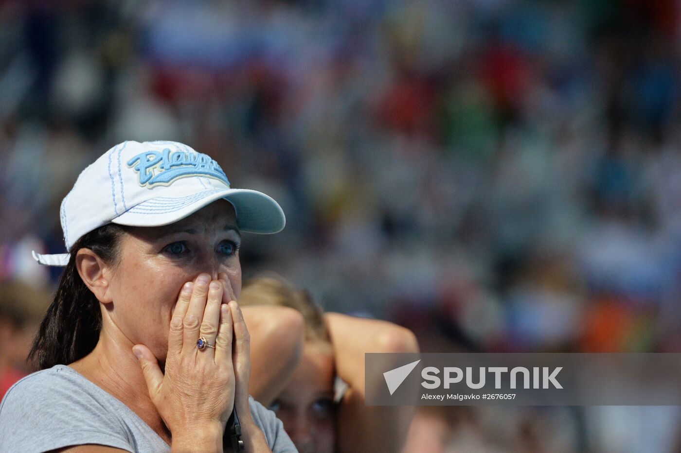 2015 FINA World Championships. Swimming. Day Six. Evening session