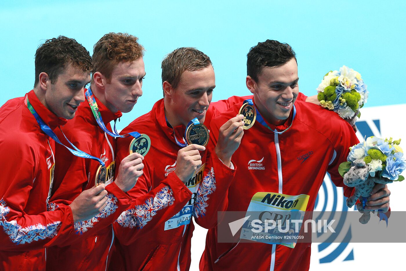 2015 FINA World Championships. Swimming. Day Six. Evening session