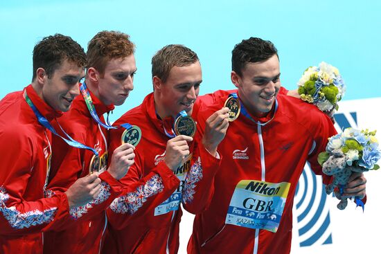 2015 FINA World Championships. Swimming. Day Six. Evening session