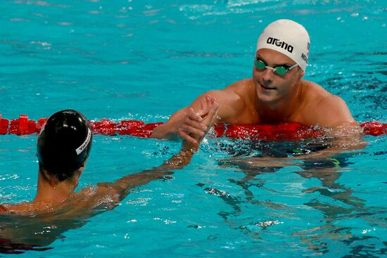 2015 FINA World Championships. Swimming. Day Six. Evening session