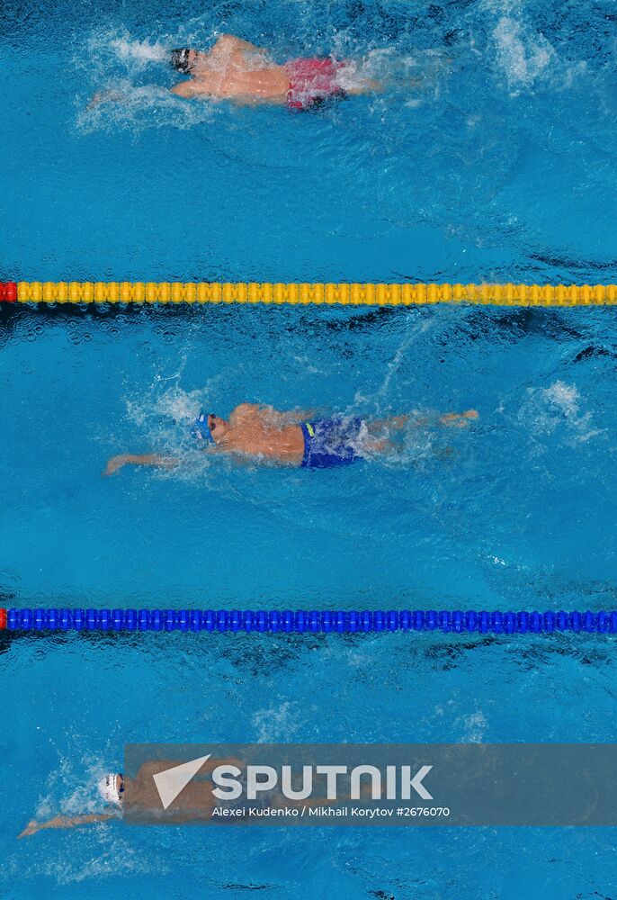 2015 FINA World Championships. Swimming. Day Six. Evening session