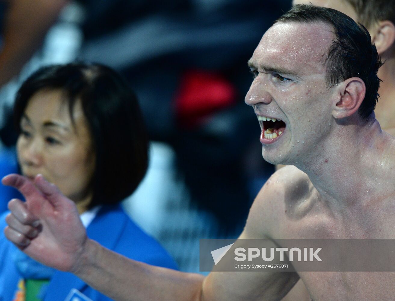 2015 FINA World Championships. Swimming. Day Six. Evening session