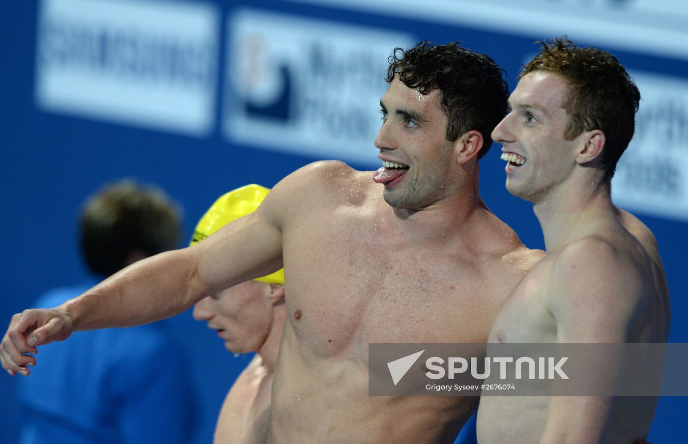 2015 FINA World Championships. Swimming. Day Six. Evening session