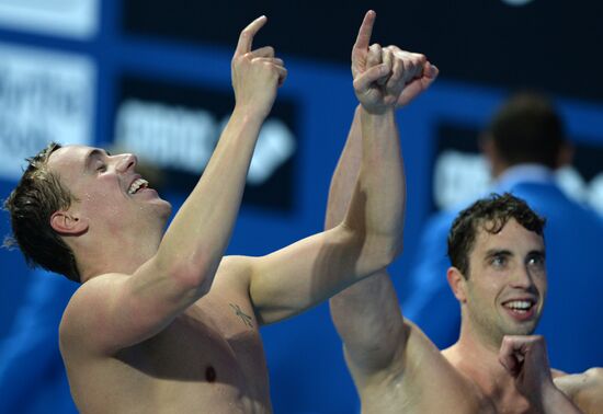 2015 FINA World Championships. Swimming. Day Six. Evening session
