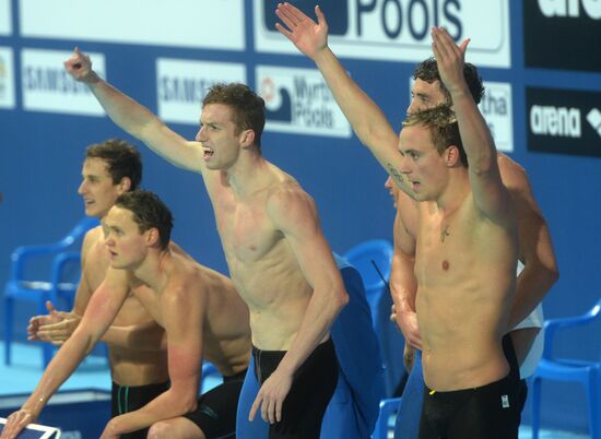 2015 FINA World Championships. Swimming. Day Six. Evening session