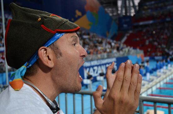 2015 FINA World Championships. Swimming. Day Six. Evening session
