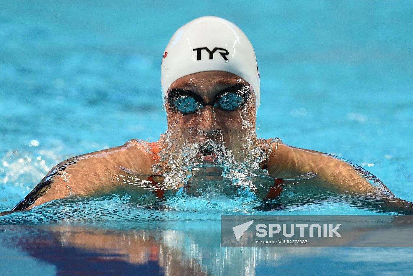2015 FINA World Championships. Swimming. Day Six. Evening session