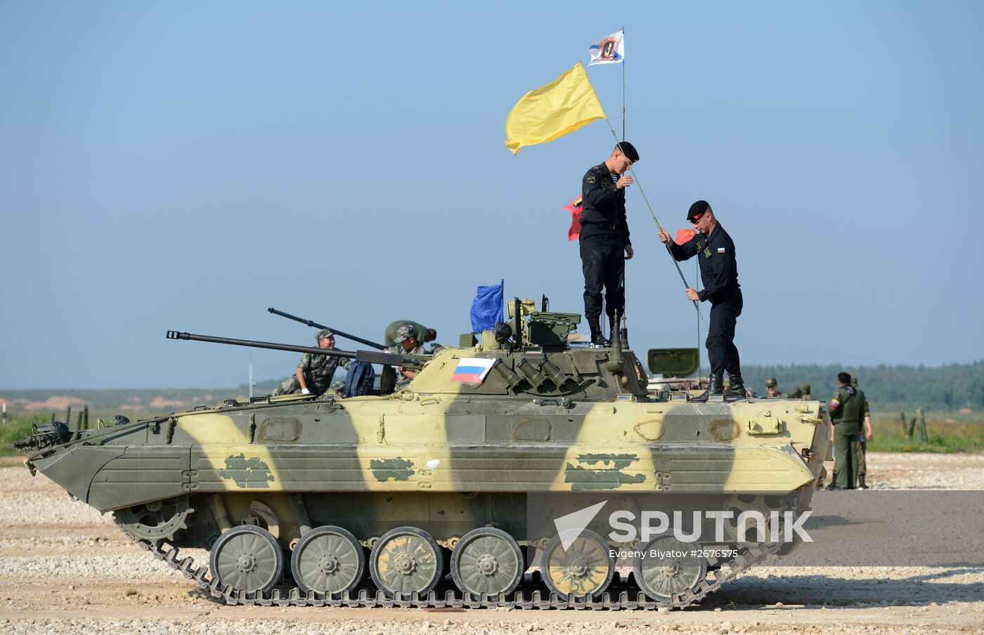 The Suvorov Onslaught competition of BMP-2 infantry combat vehicles. Day Two