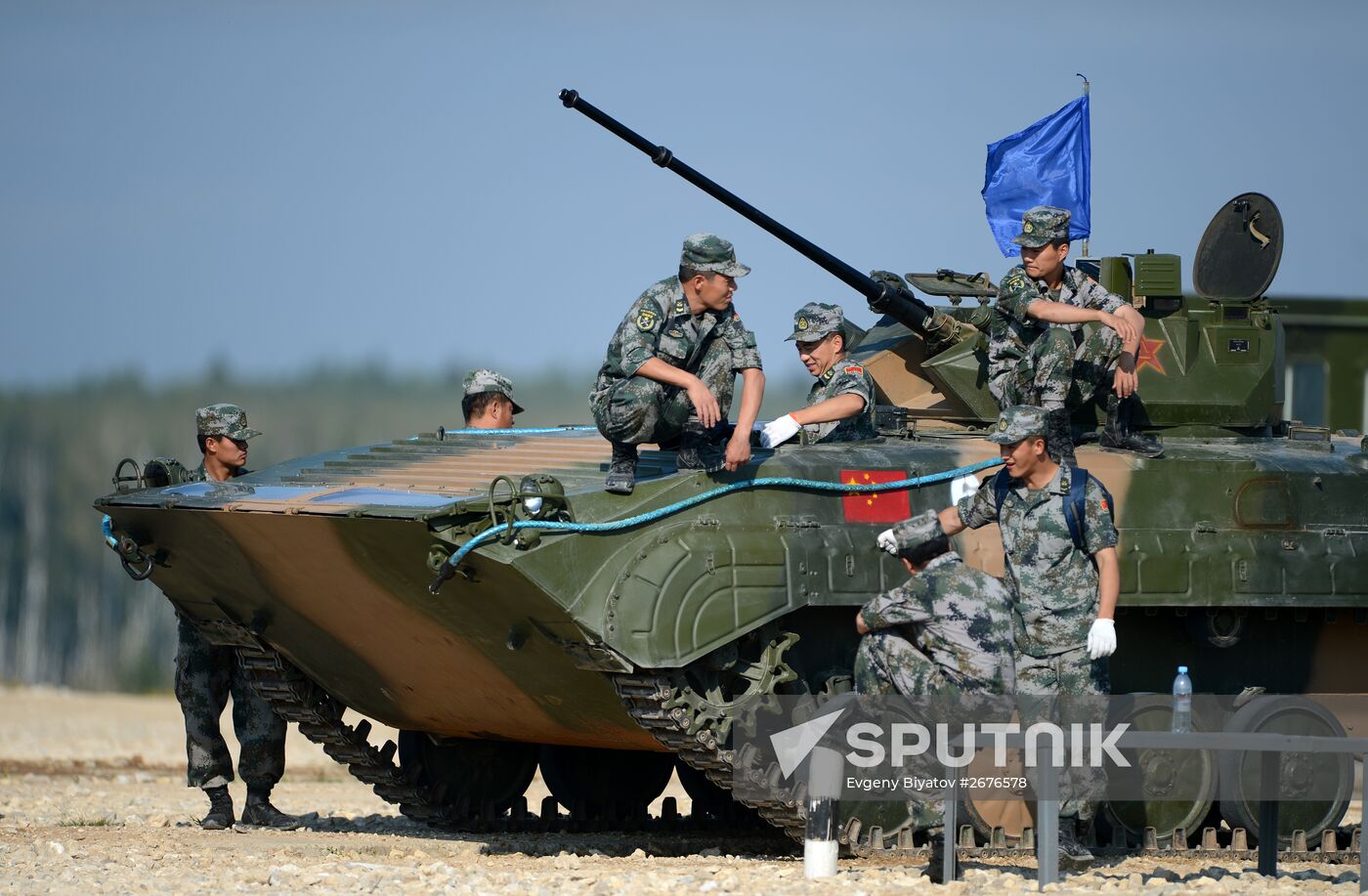 The Suvorov Onslught competition of BMP-2 infantry combat vehicles. Day Two