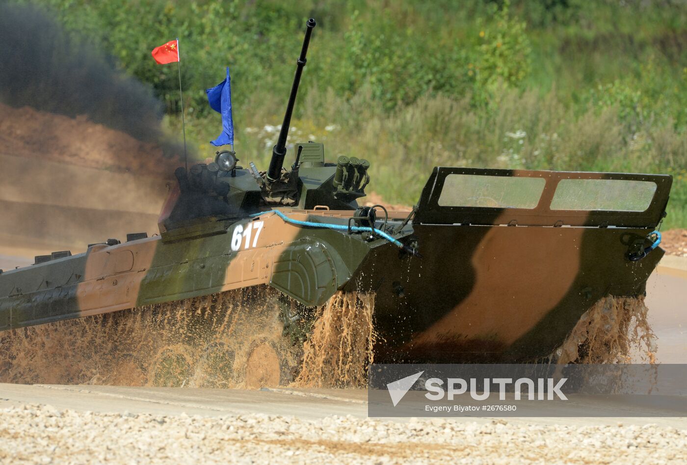 The Suvorov Onslught competition of BMP-2 infantry combat vehicles. Day Two