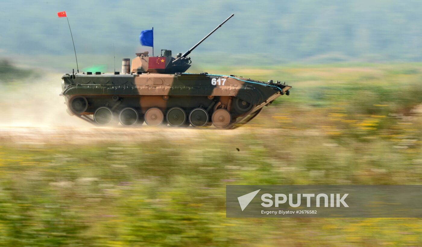 The Suvorov Onslught competition of BMP-2 infantry combat vehicles. Day Two