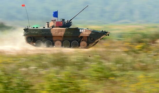 The Suvorov Onslught competition of BMP-2 infantry combat vehicles. Day Two