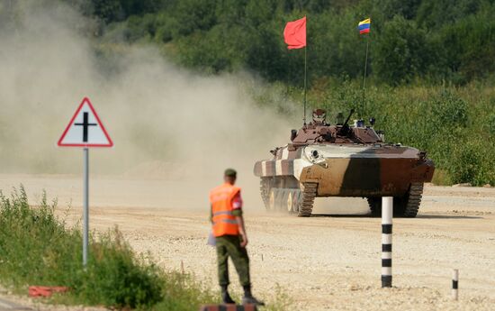 The Suvorov Onslaught competition of BMP-2 infantry combat vehicles. Day Two