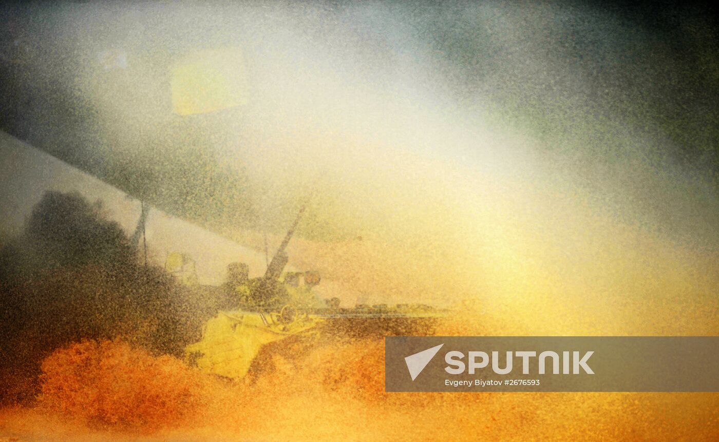 The Suvorov Onslaught competition of BMP-2 infantry combat vehicles. Day Two